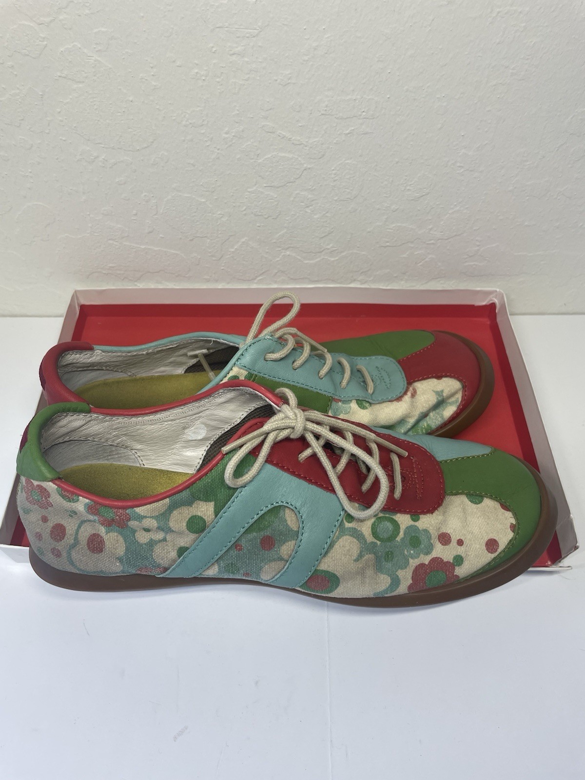 Camper Floral Cloth Sneaker