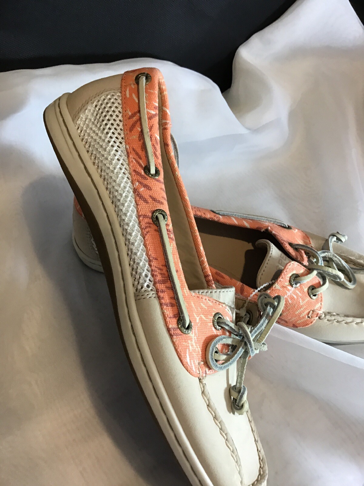 Women’s Sperry Koifish Core deck boat shoes leather Top Sider NEW size 9.5