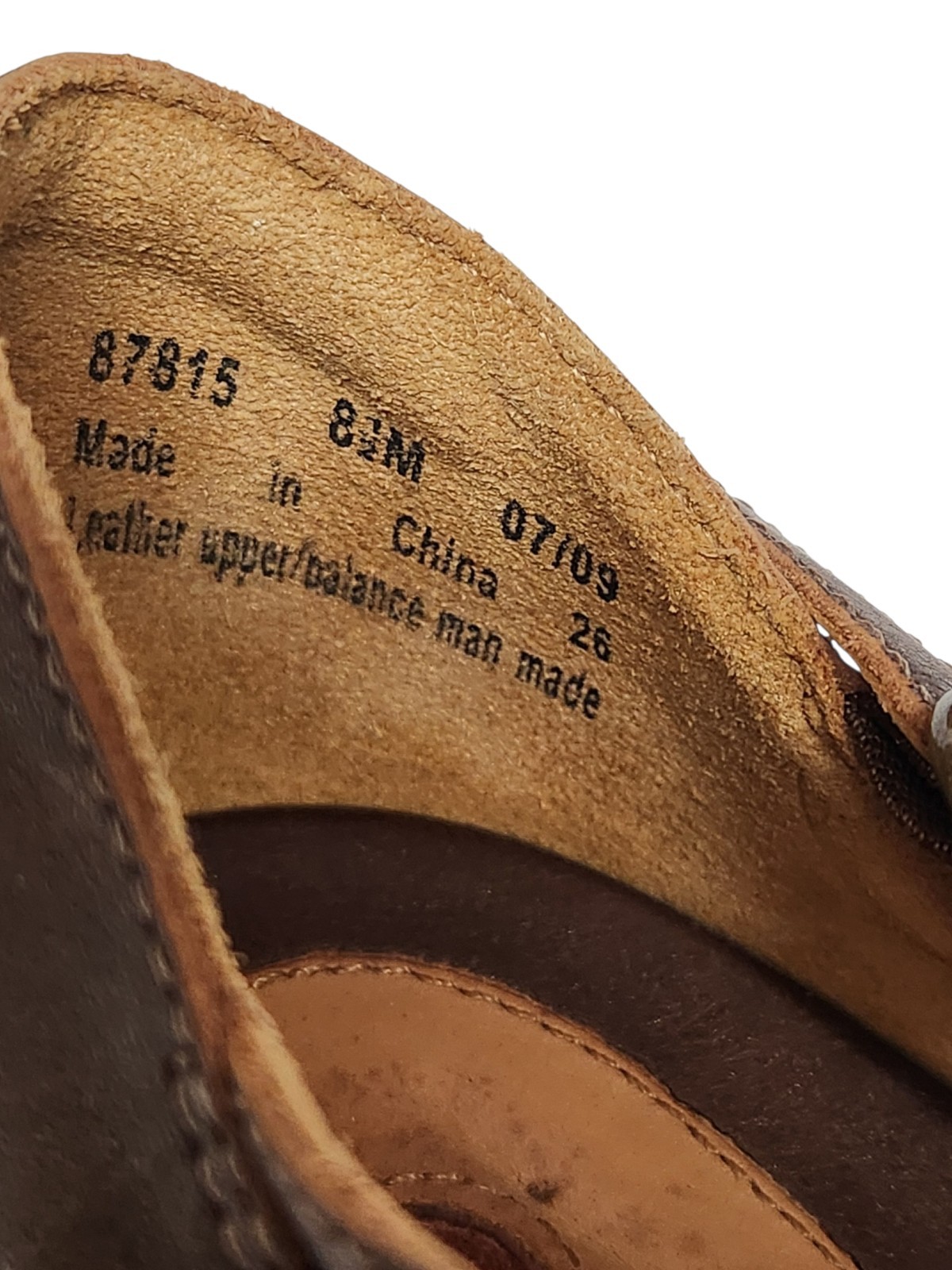 Clark’s Unstructured Strappy Leather Shoes-Sandals 8.5 M Buckle Comfort Brown