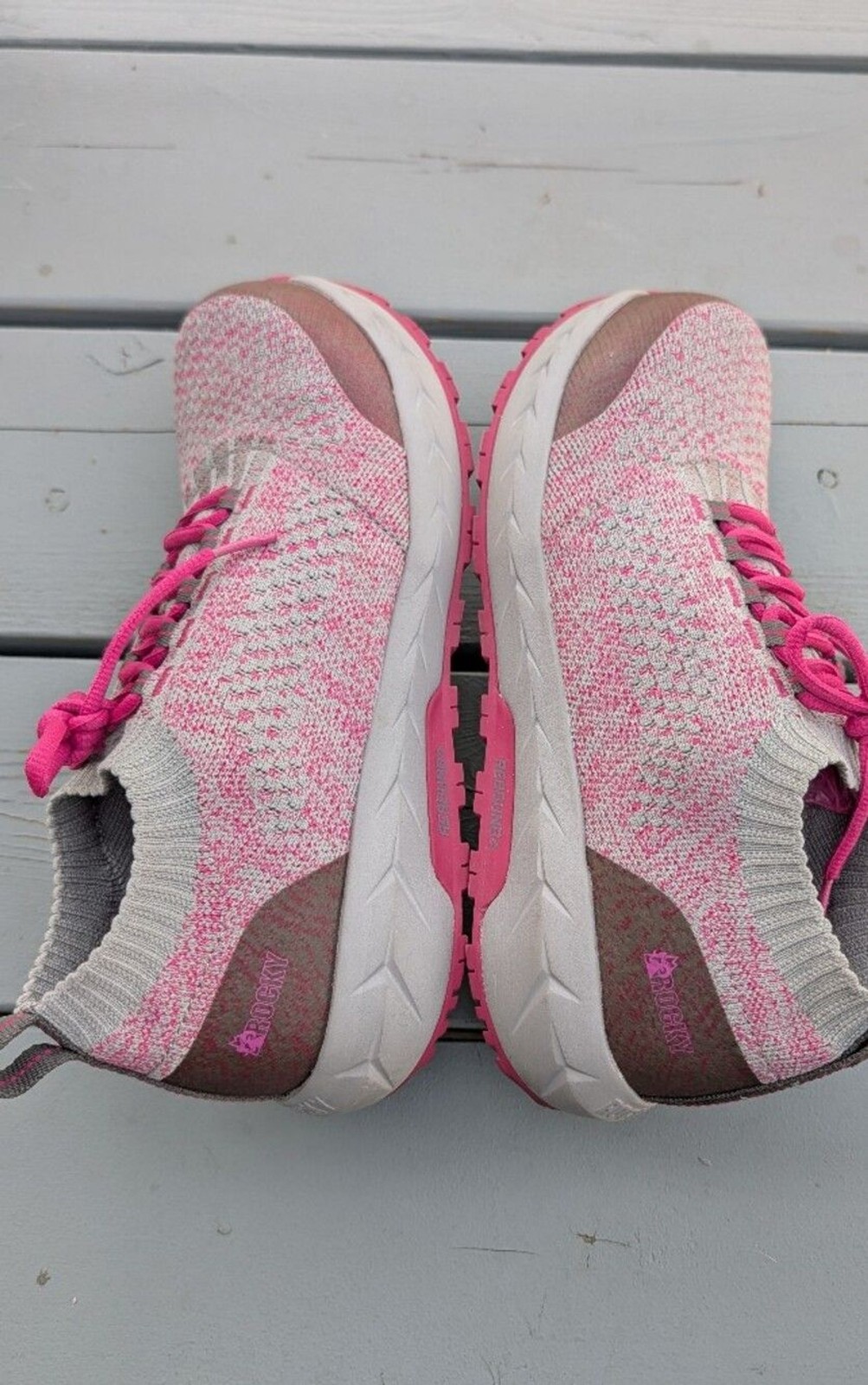 Rocky Safety Toe Work knit Women’s Composite Sneaker Woman’s Sz 10 M