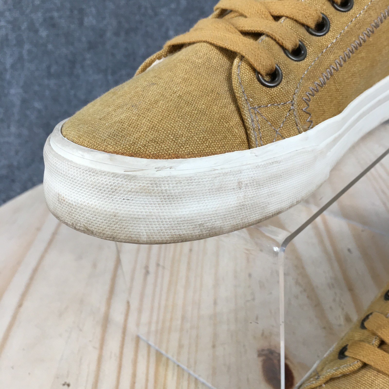 Taos Plim Soul Shoes Shoes Womens 7.5 Casual Low Top Sneakers Yellow Canvas