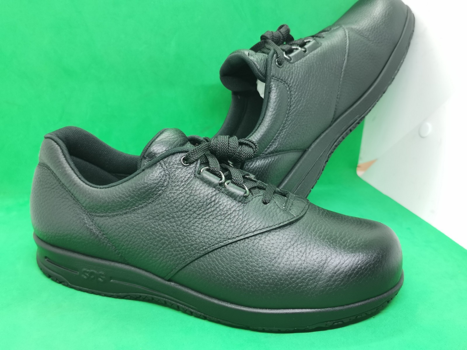 SAS Liberty Slip-Resistant Black Leather Women’s Shoes Size 9 M