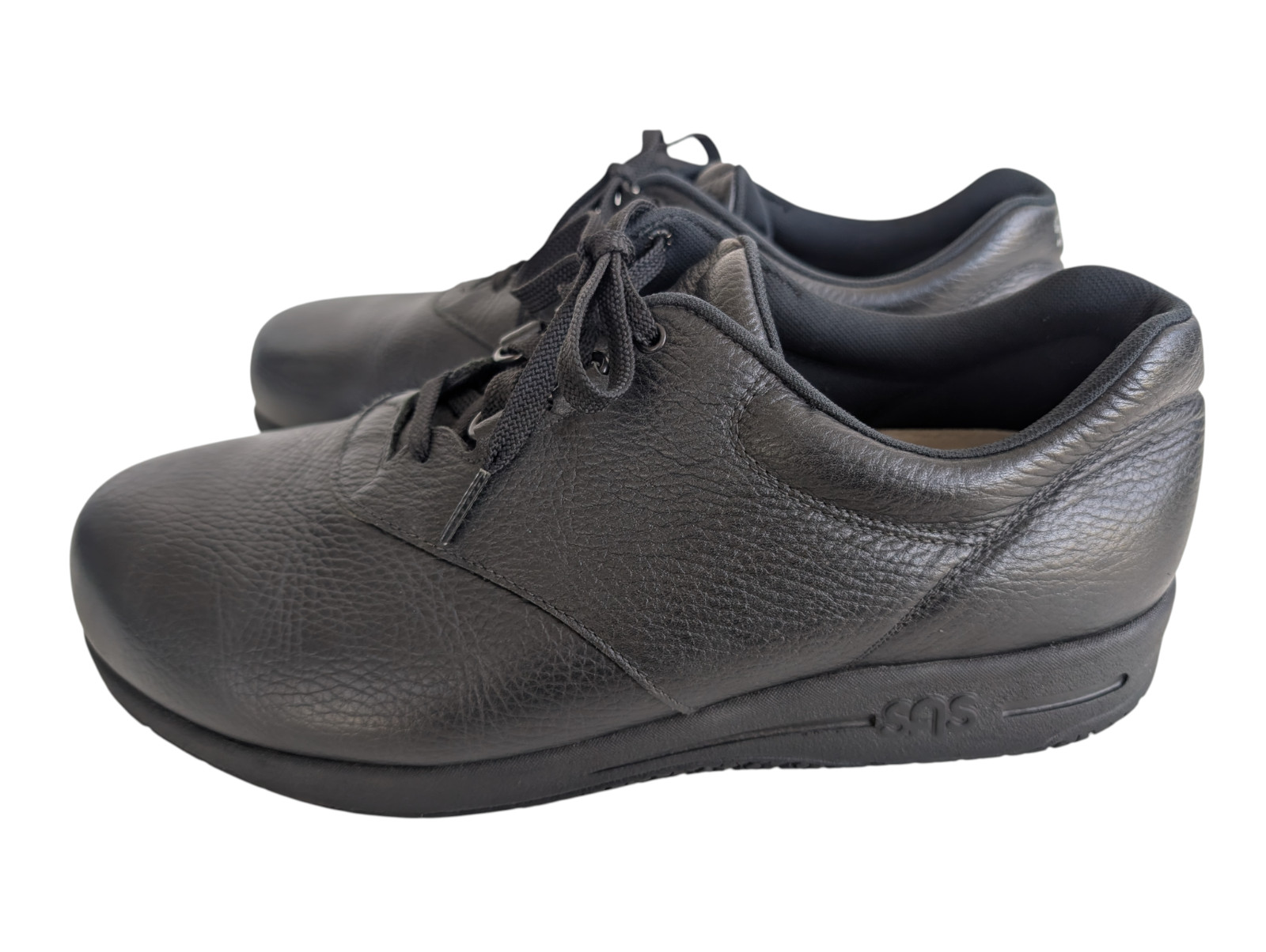 SAS Liberty Womens Size 11.5 W3 Black Casual Oxford Comfort Walking Shoe Sneaker