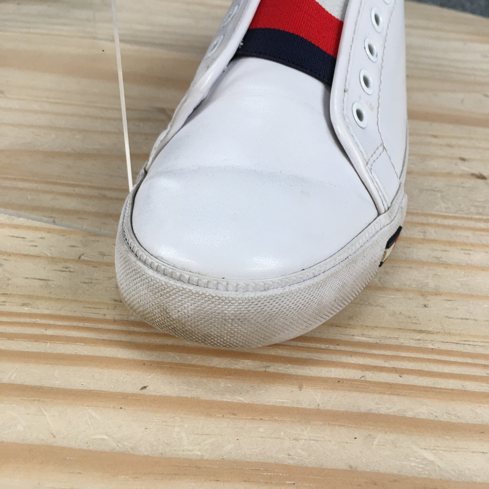 Tommy Hilfiger Shoes Womens 8 M Anni Casual Slip On Laceless Sneakers White