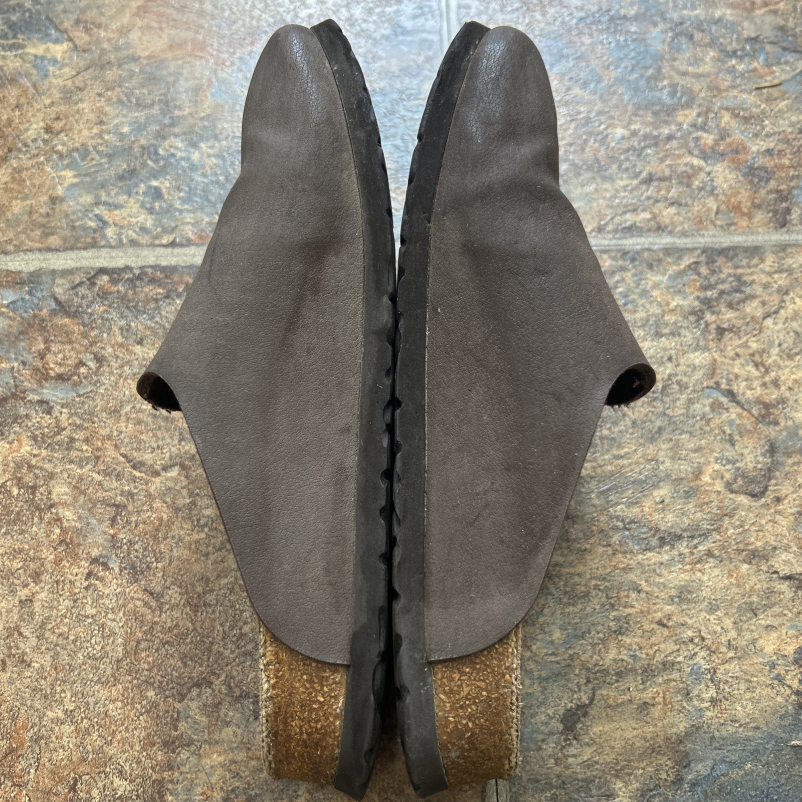 Birkenstock Birkis Womens Brown Leather Amsterdam Clogs Slip On Size 37-45 L6 M4