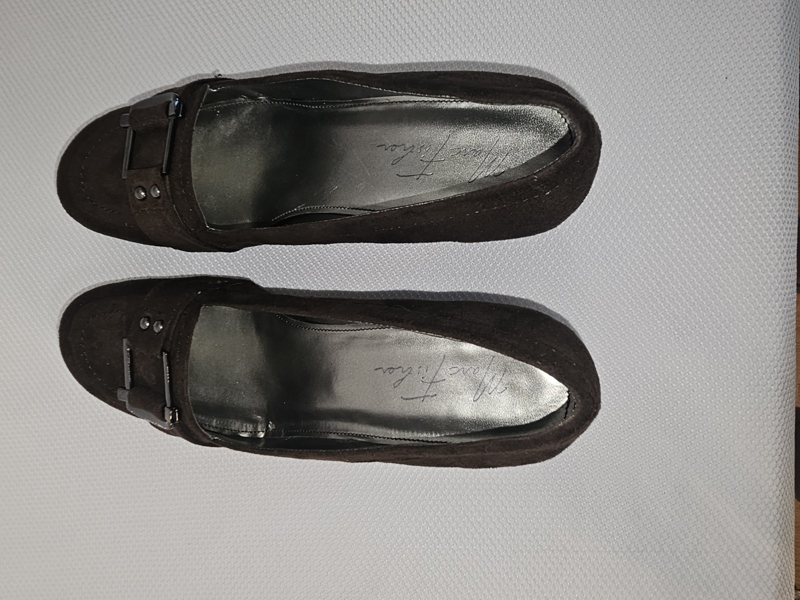 Marc Fisher Women’s Atlas2 -Brown- Wedge Loafers/Heels Sz 9 M – NIB*, NEVER USED