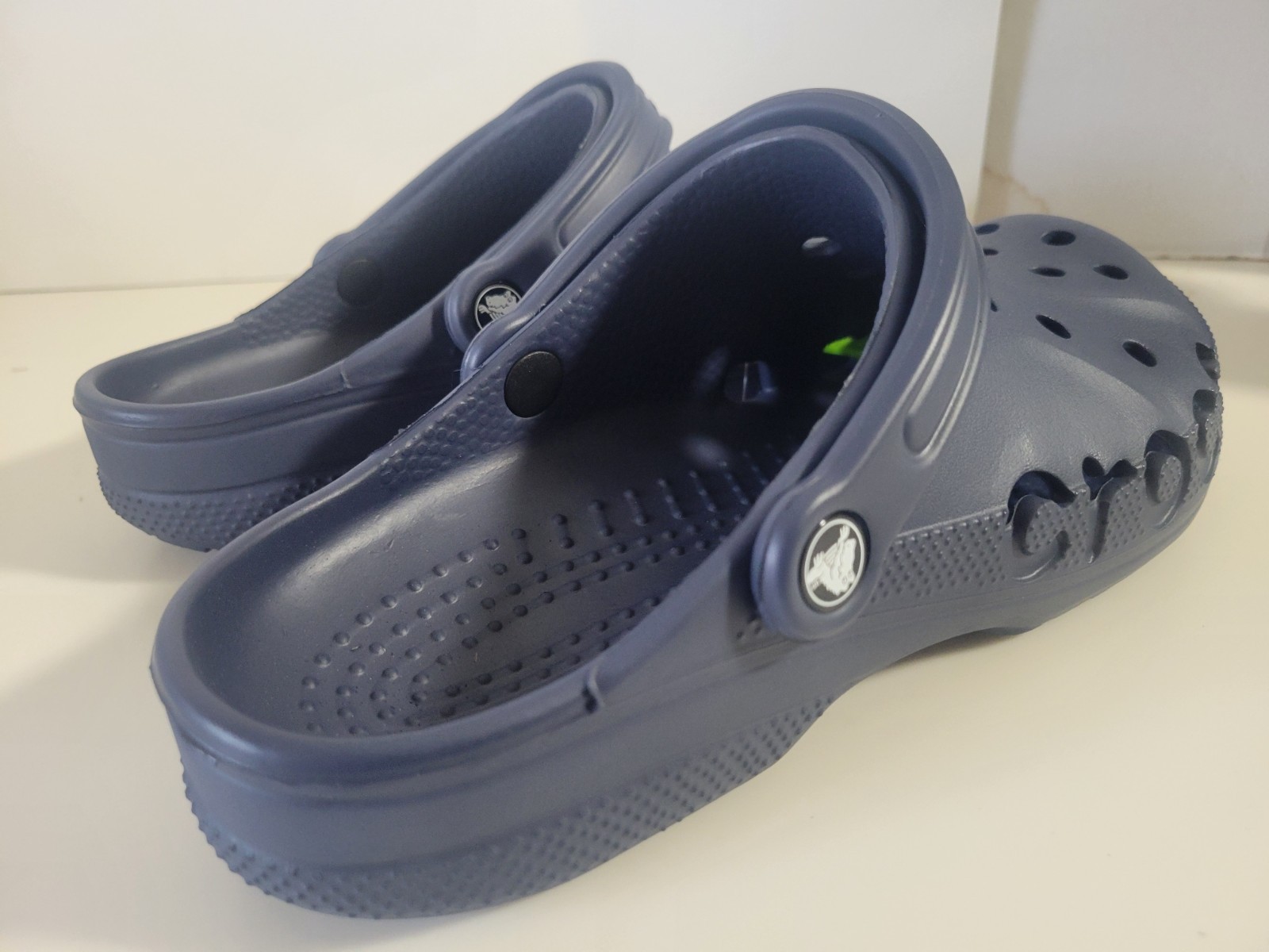 Crocs Baya Navy Comfort Clogs US M Size 9 W size 11 Unisex Adults 10126-410