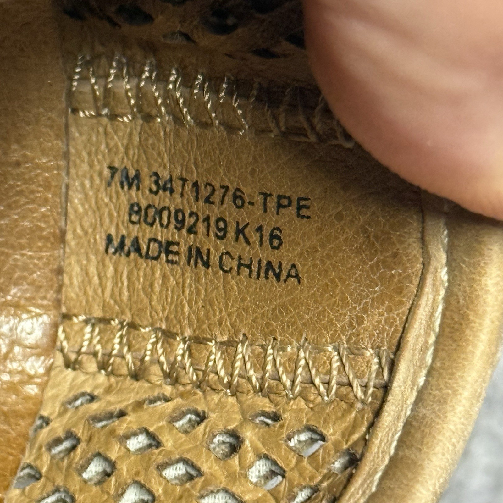 Frye Camille Slip On Sneakers Women’s 7 Brown Perforated Leather Laser Cut