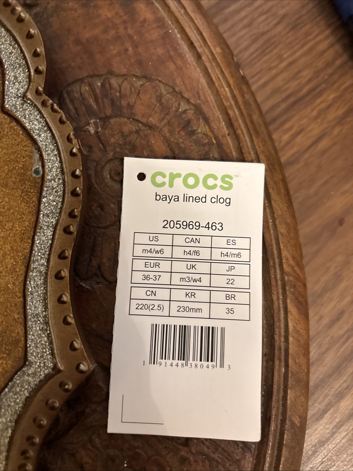 Crocs Adult Baya Lined Clogs Black Size: US M4/W6