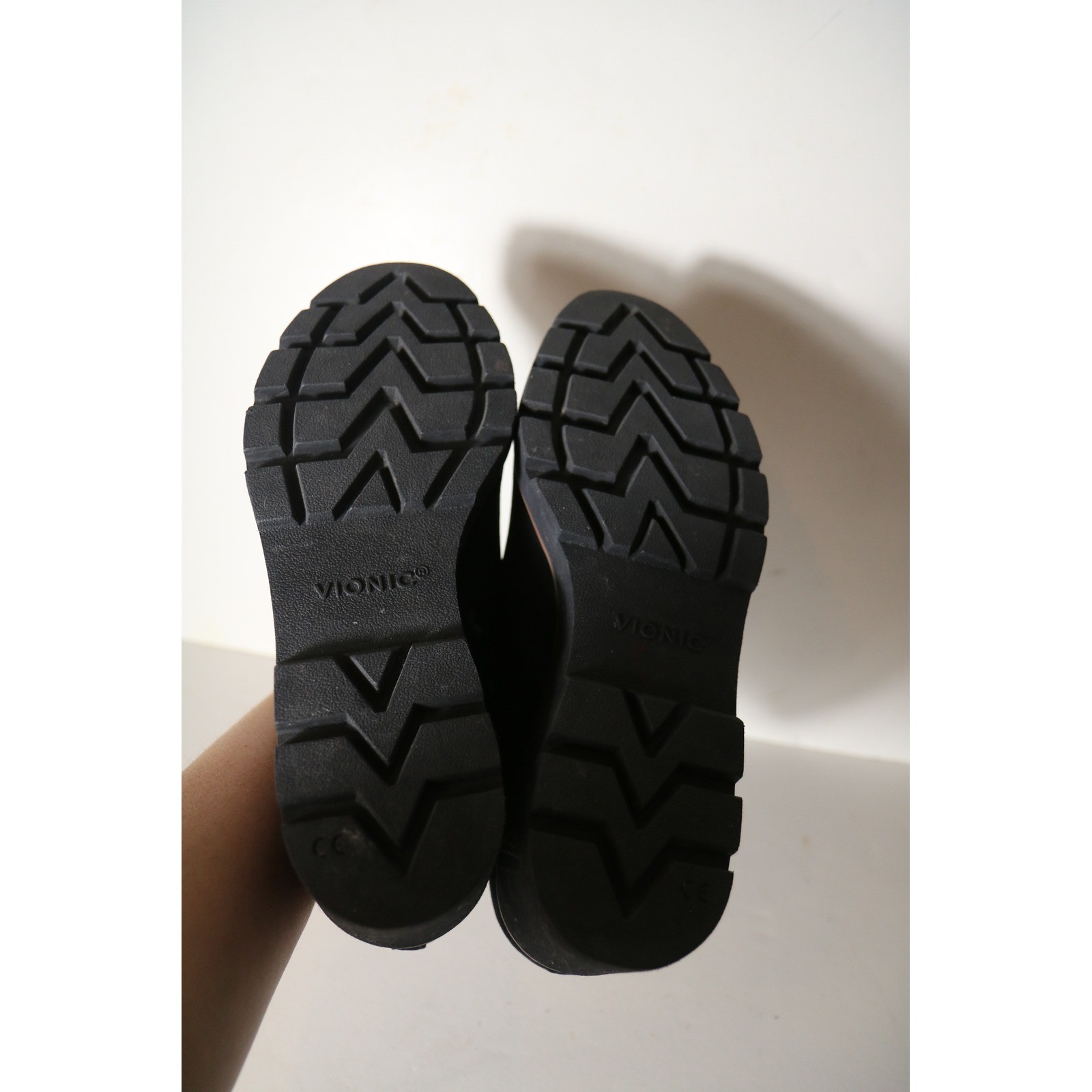 Vionic Willa Wedge Womens Slip On Loafer Moc Comfort Shoe Navy Suede Orthaheel