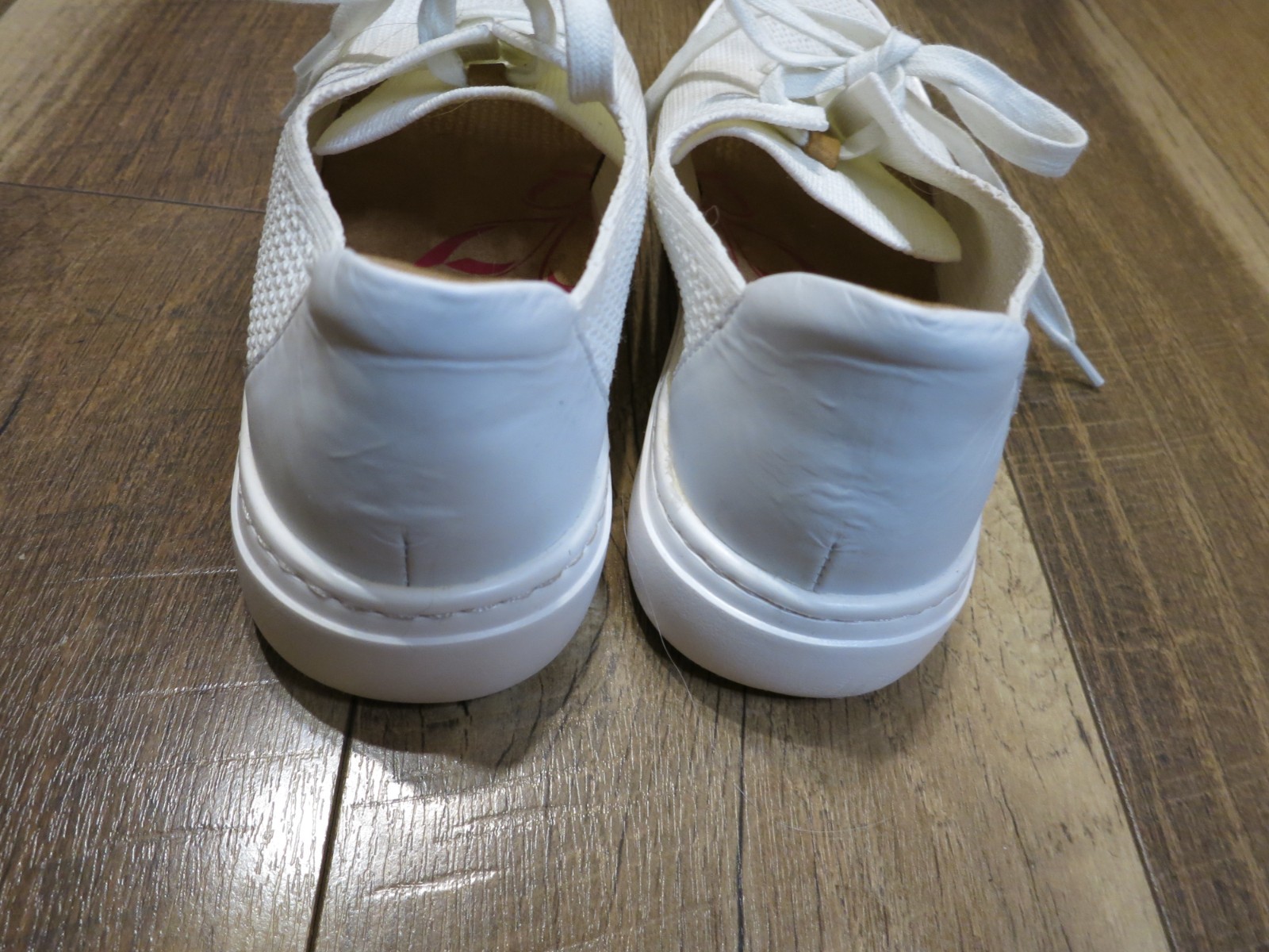 Comfortiva Align Women’s White Synthetic Mesh Lace Up Sneaker Sz 7W