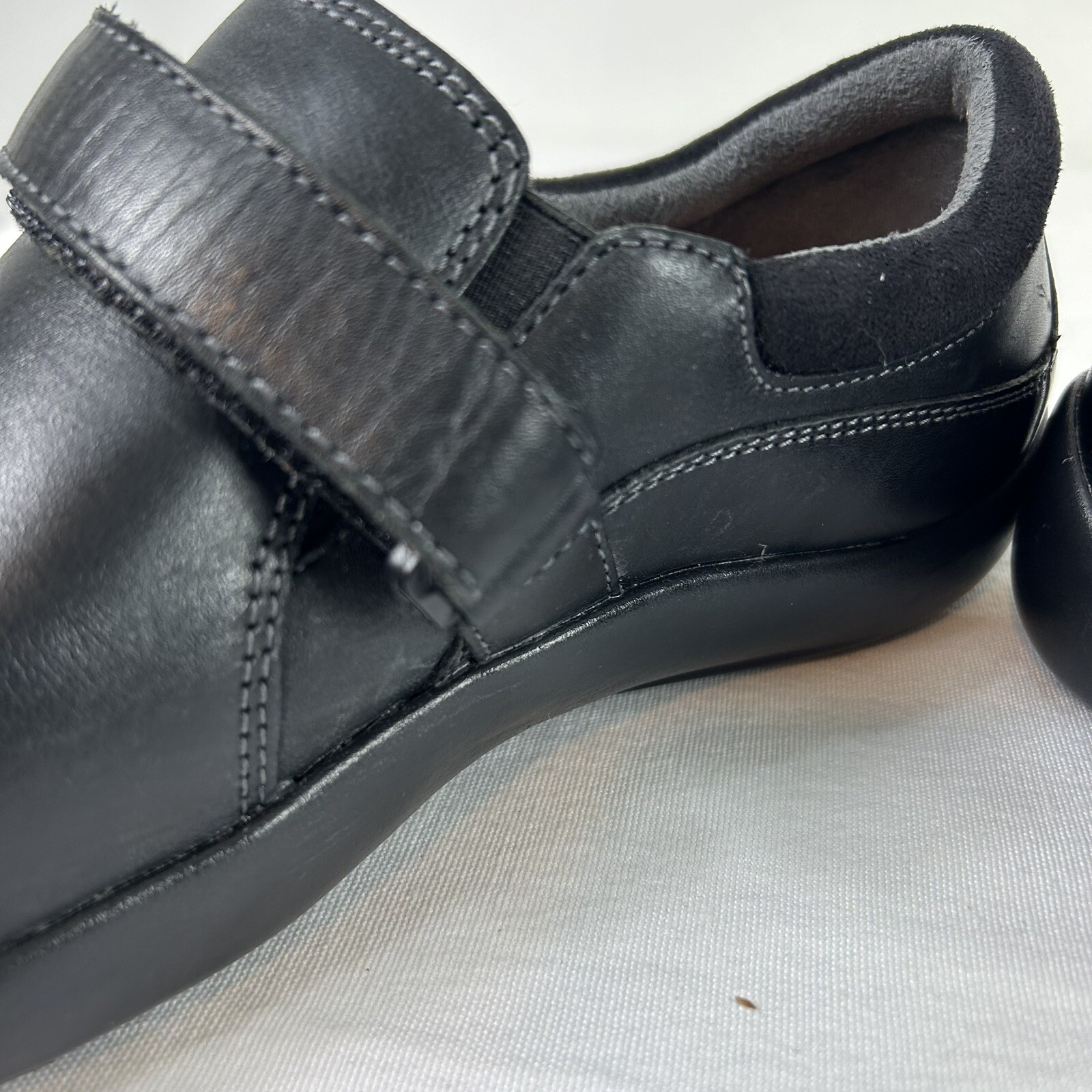 Anodyne No 51 Leather Comfort Casual Stylish Shoes Black Women’s Size 8 $159