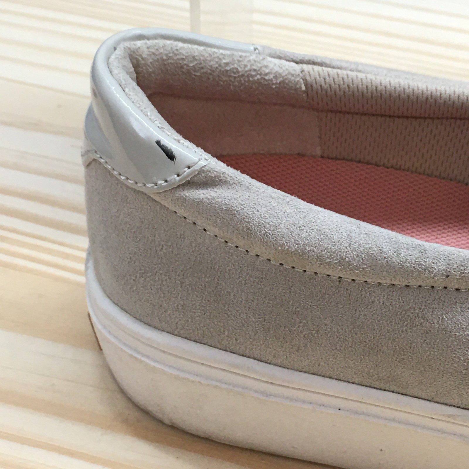 Dr Scholls Shoes Womens 9 M Nova Slip On Sneakers Gray Comfort Round Toe Low