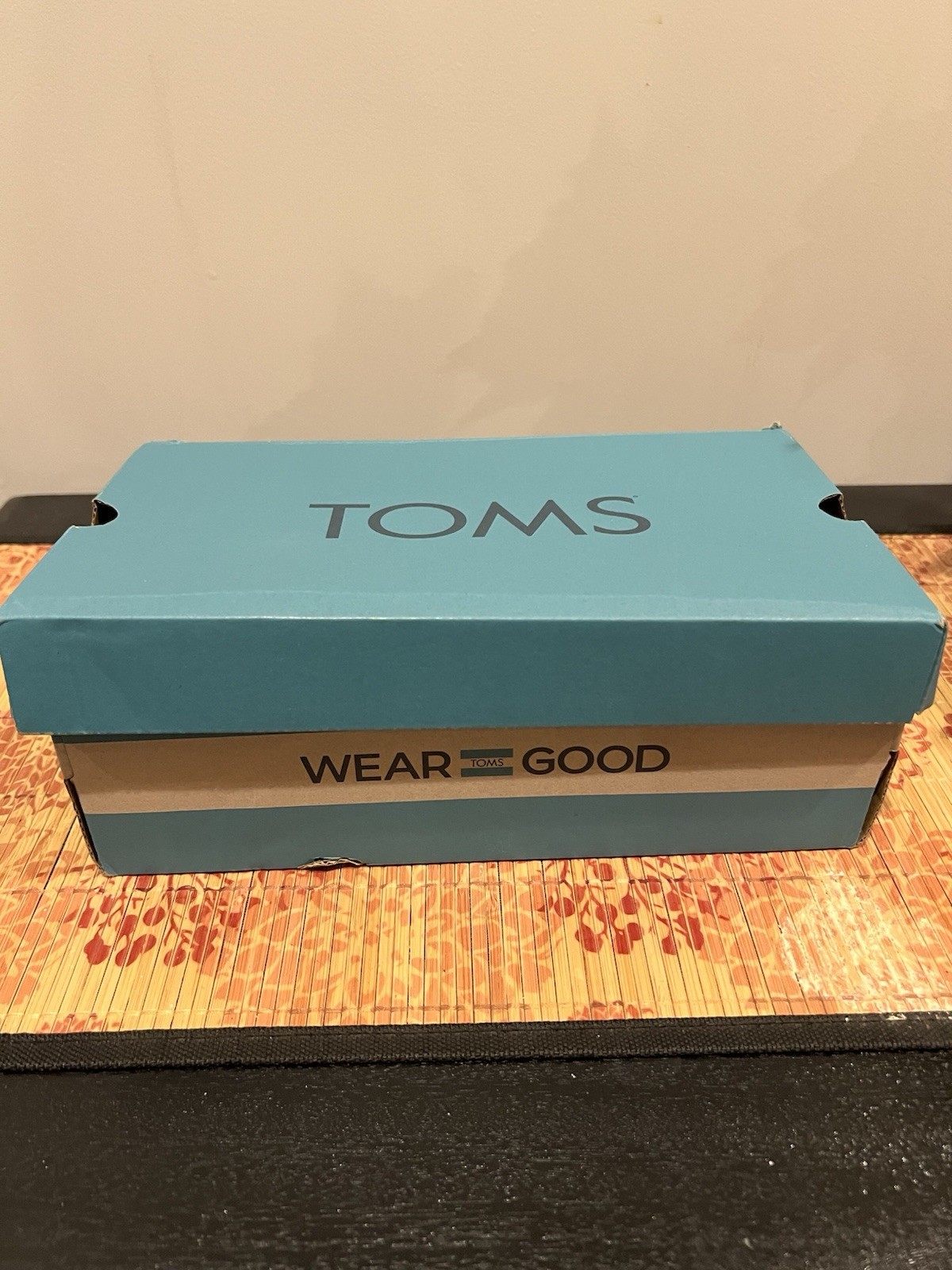TOMS Women’s Verona Platform Slip On Sneakers Shoes Dove Grey Sz 8 Canvas W/Box
