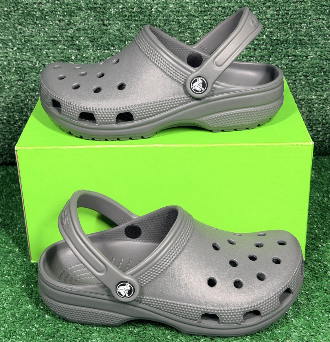 Crocs Classic Clog Mens 4 / Women’s 6 Slate Grey 10001-0DA, NIB