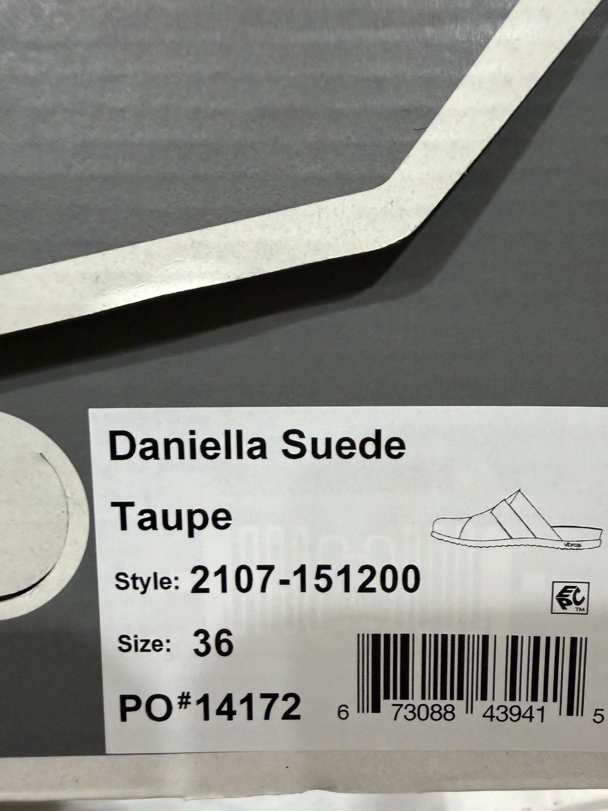 Dansko Daniella Women’s Suede Mules Clogs Taupe Vibram Sole 36 US 5.5-6 New