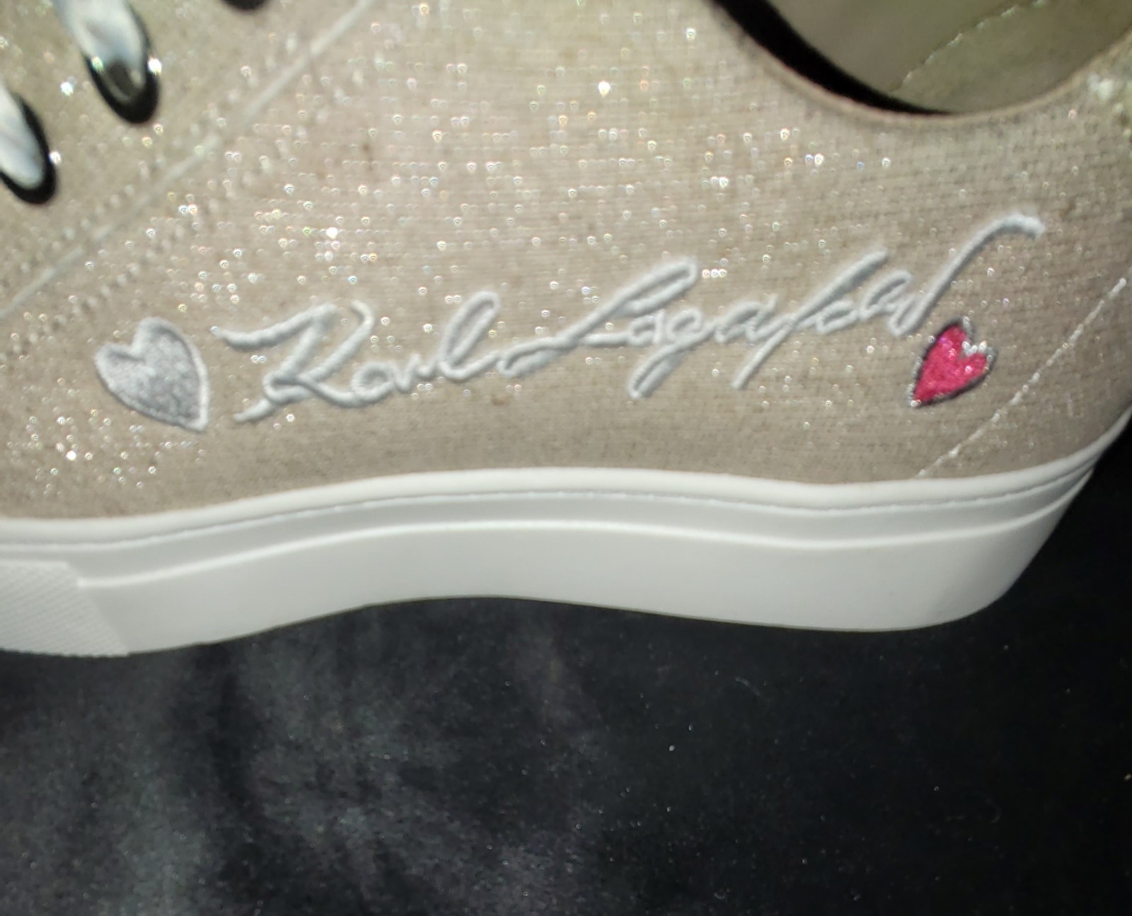 Gorgeous Karl Lagerfeld Paris Women’s Cate Pins Casual and Fashion Sneakers