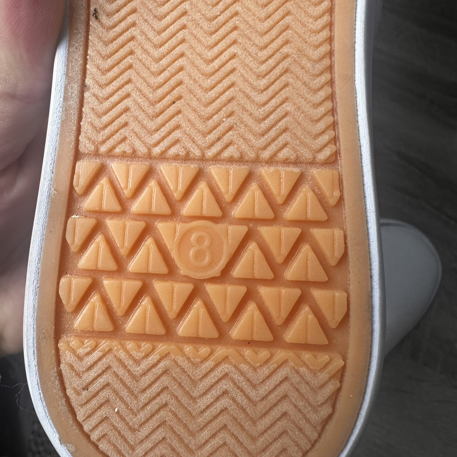 A New Day Slip On Sneakers Womens Size 8 Crayon School Teacher Supplies Shoes