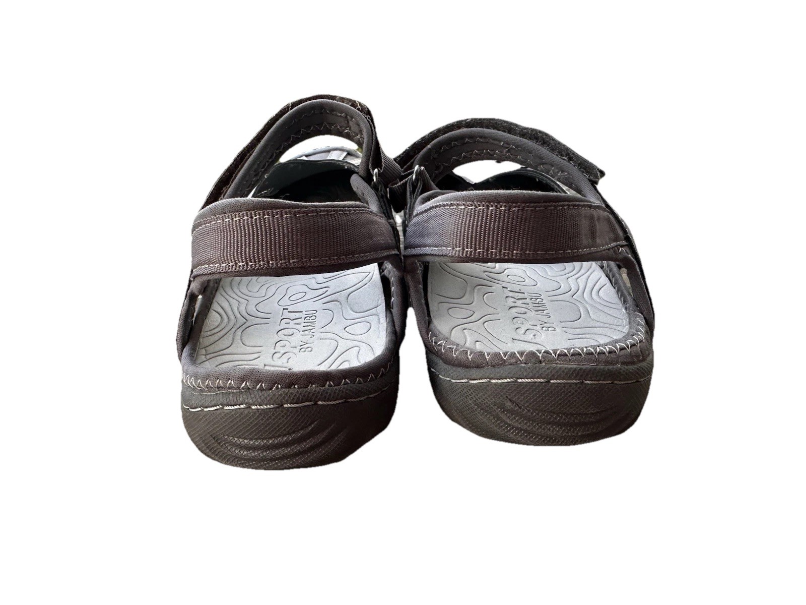 JSport By Jambu Womens Poppy Gray Mary Jane Shoes Comfort Walking Sz 10