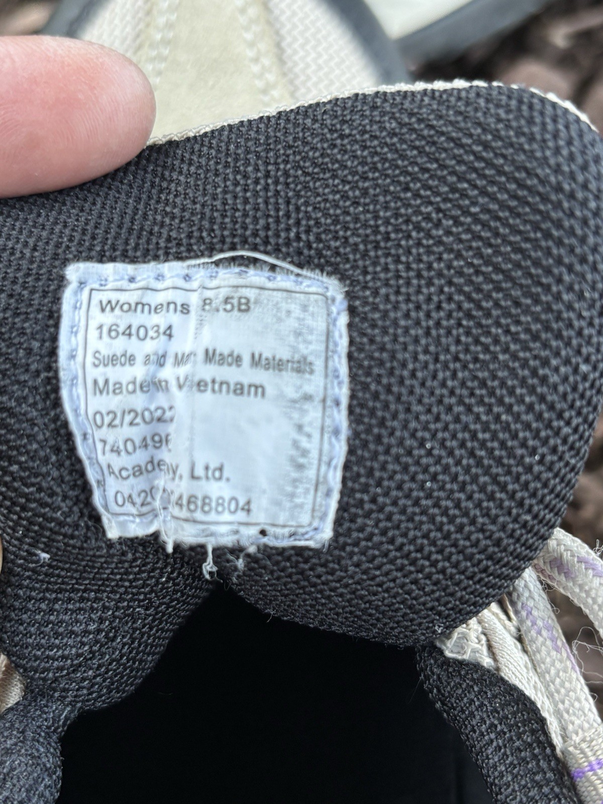 Magellan Outdoors Women’s Brown/Purple Sonora Pass Low Hiker Shoes, Size 8.5