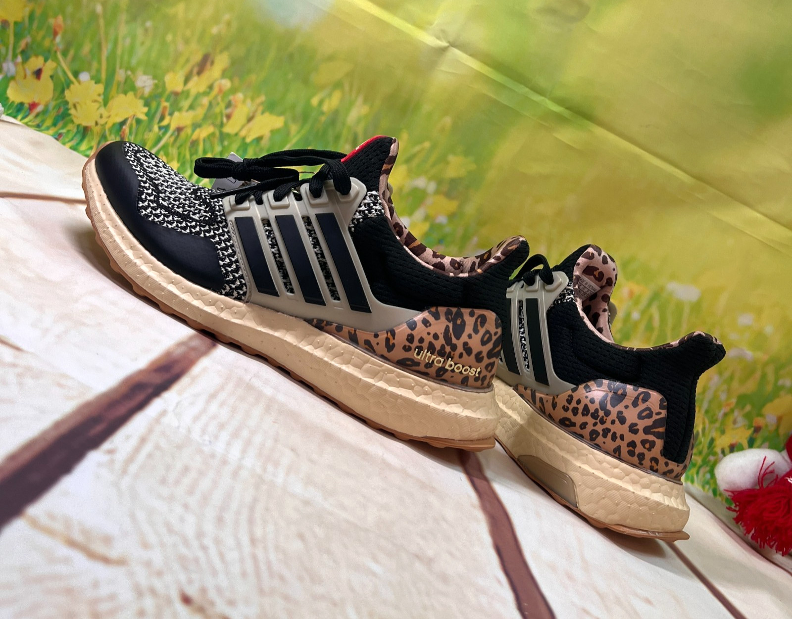 Adidas UltraBost 1.0 Women’s Black Beige Sneakers JR5844 US5.5 Was$180