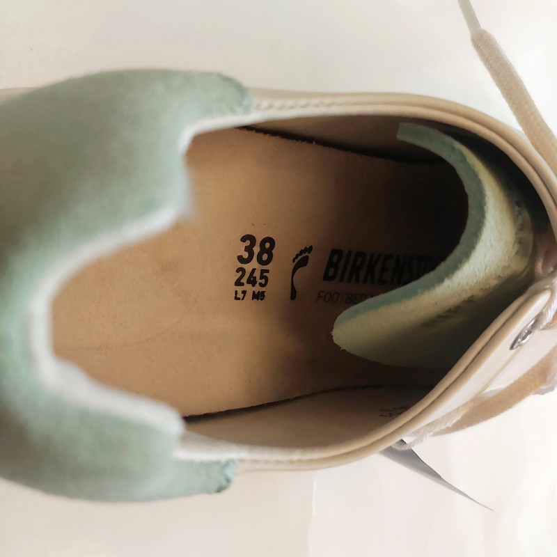 Birkenstock Bend Low Decon Pop Sneakers Womens Size 7 Mens 5 Nubuck Leather Shoe