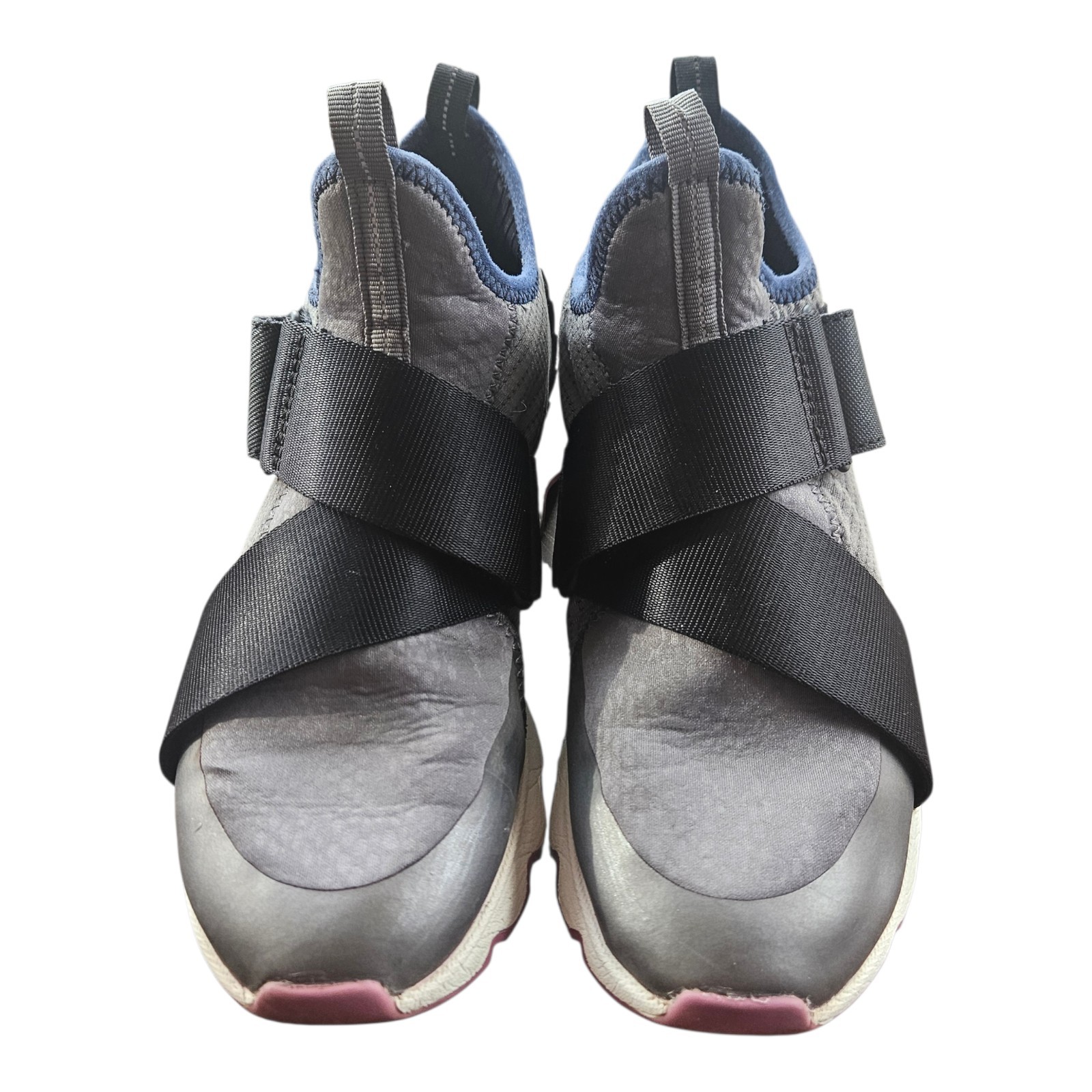 SOREL Kinetic Lite Strap Women’s Sneakers Gray Pink US 6 EU 37 lightweight shoes