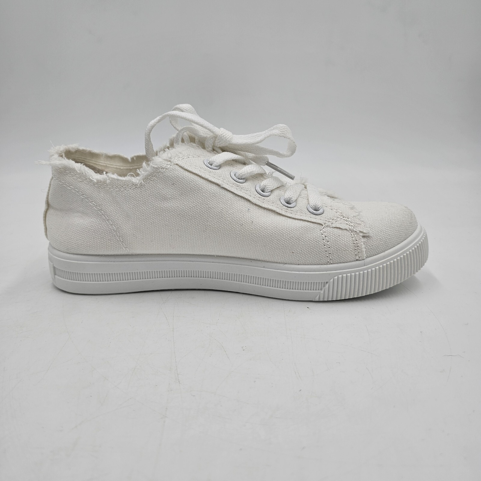 Women’s Classic Canvas Shoes, Lace Up Low-top Casual Shoes Footwear 6.5 (US)