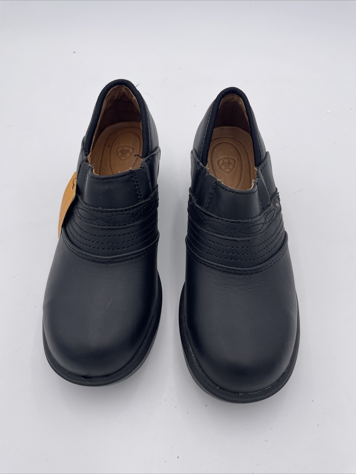 Ariat Safety Clog Composite Steel Toe Slip Resistant Leather Work Shoe Sz 5.5B