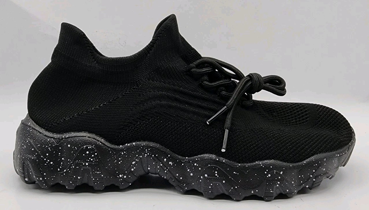 Nurse Babes Women’s Size 8 Black Slip On Ortho Pro Sneakers