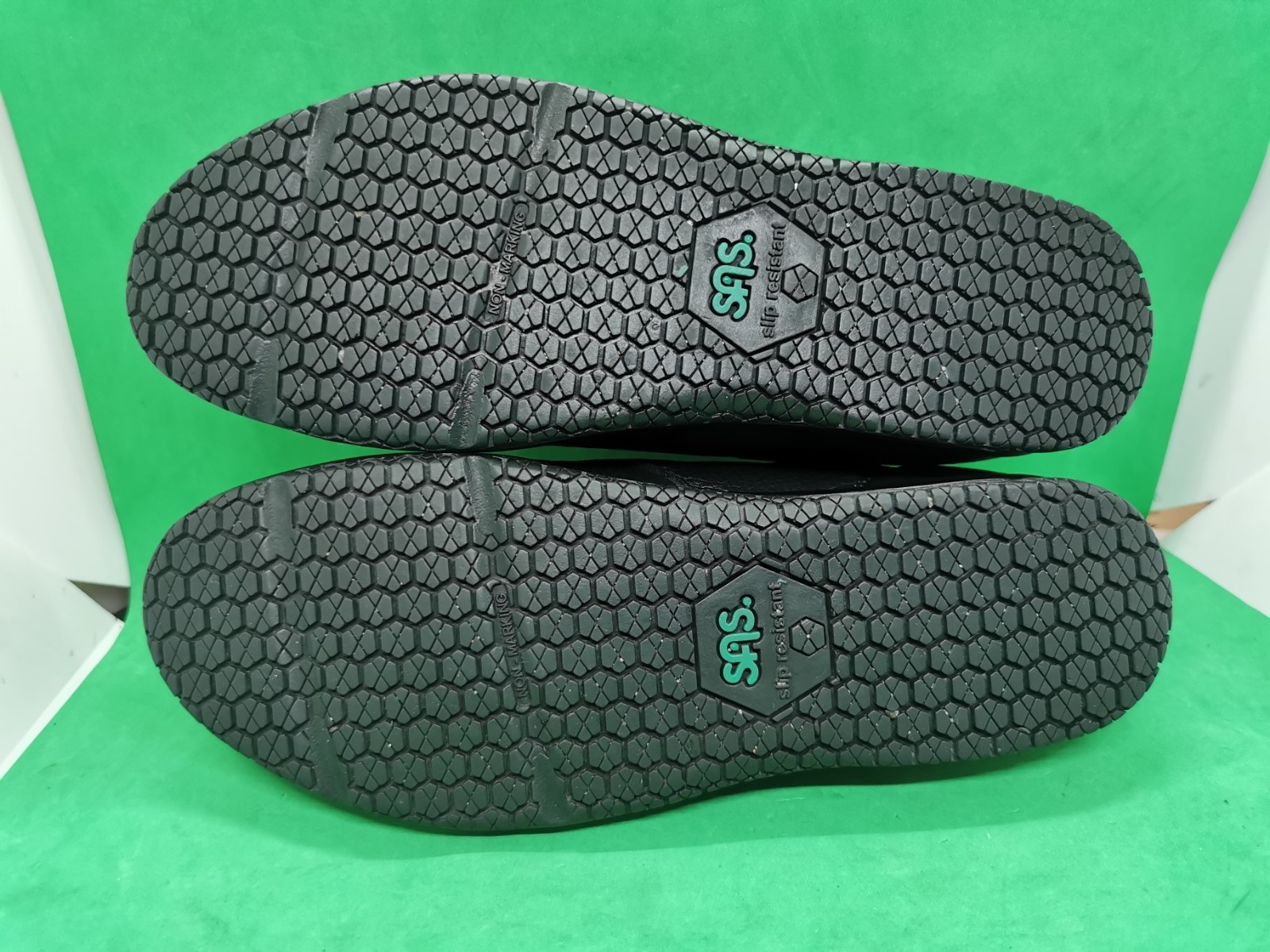 SAS Liberty Slip-Resistant Black Leather Women’s Shoes Size 9 M