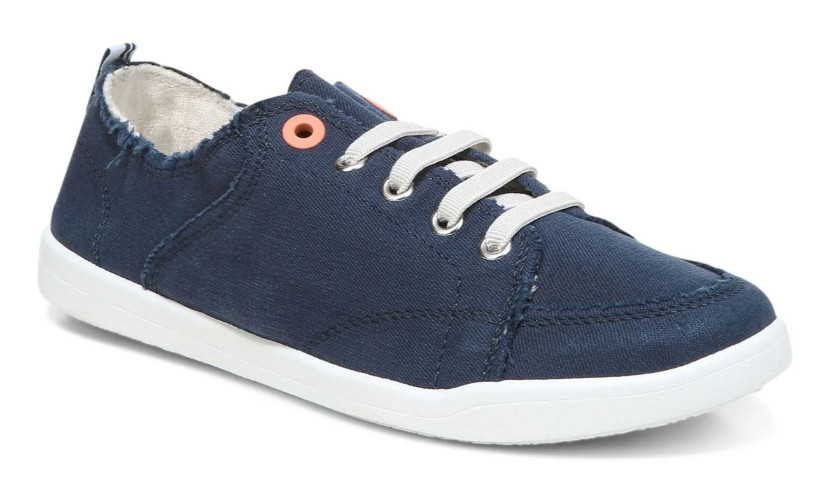 Vionic Pismo Navy Casual Canvas Sneaker Women sizes 5-11/NEW! MEDIUM