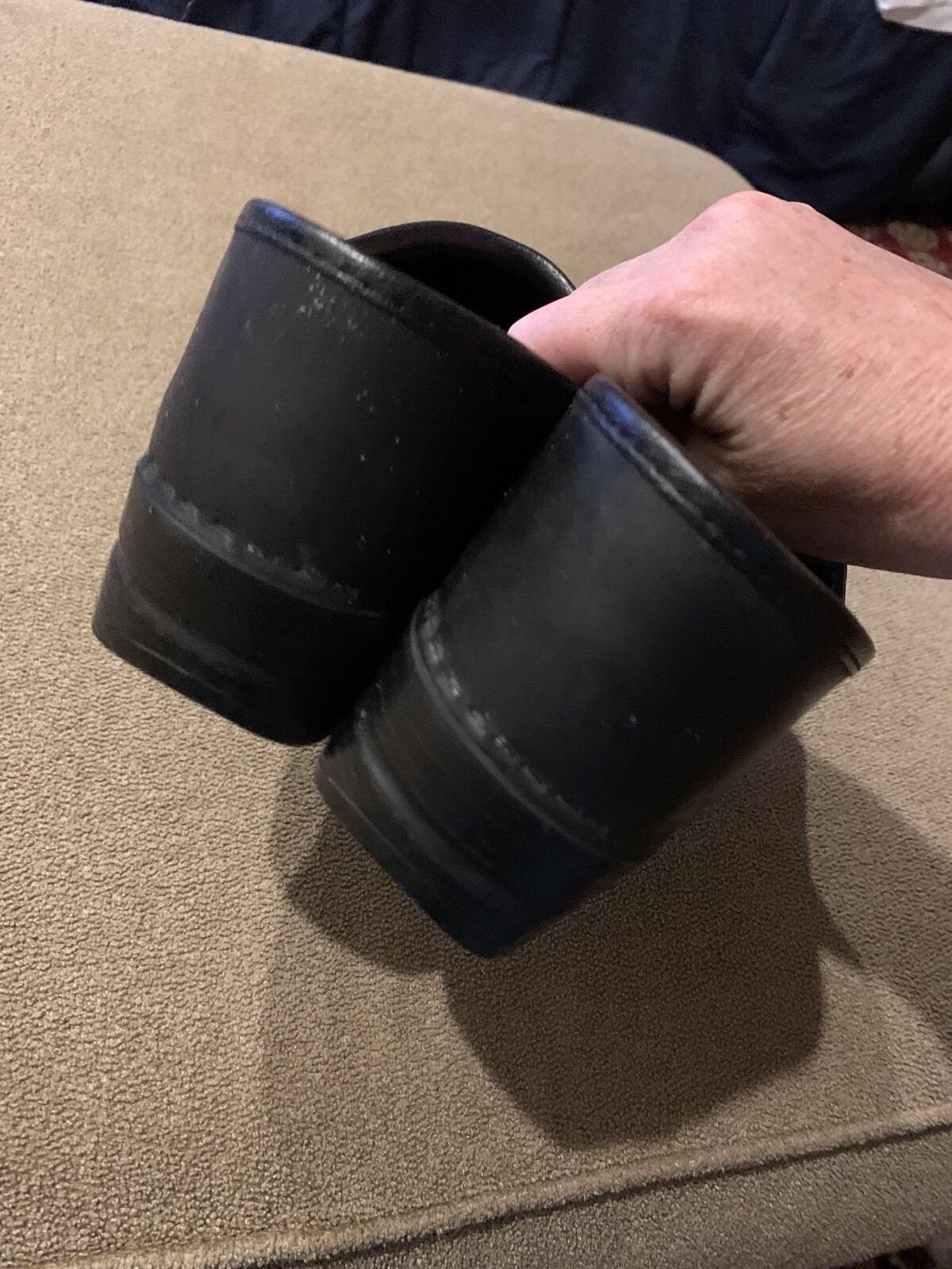 Women’s Size 39 (8.5-9) M Dansko Black Slip On Professional Clogs (TD)