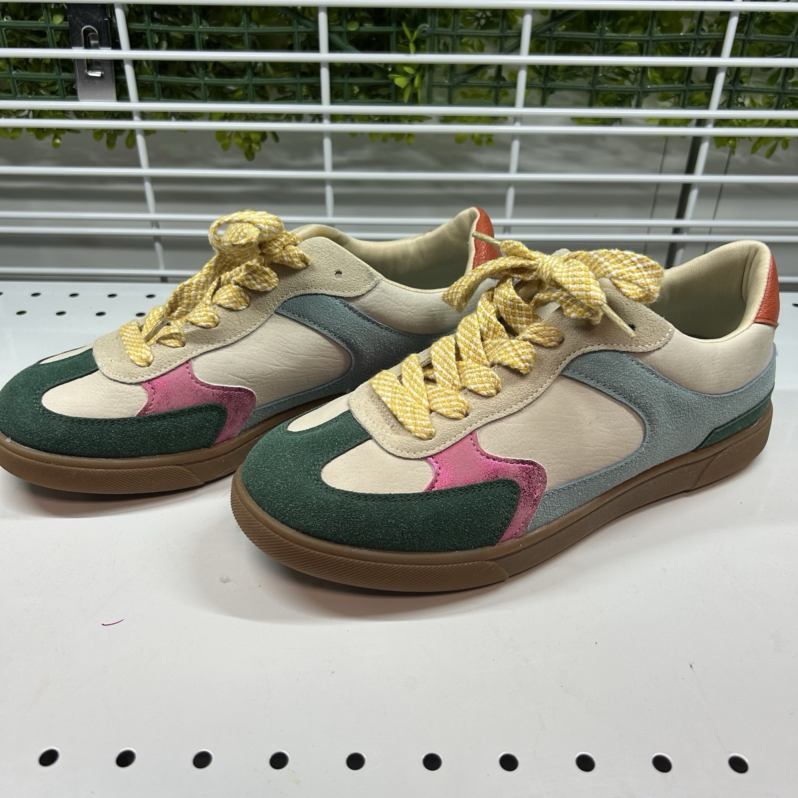 Blowfish Malibu Women’s Tastic Faux Leather Sneaker CD4 Bright Multi Size US8.5M