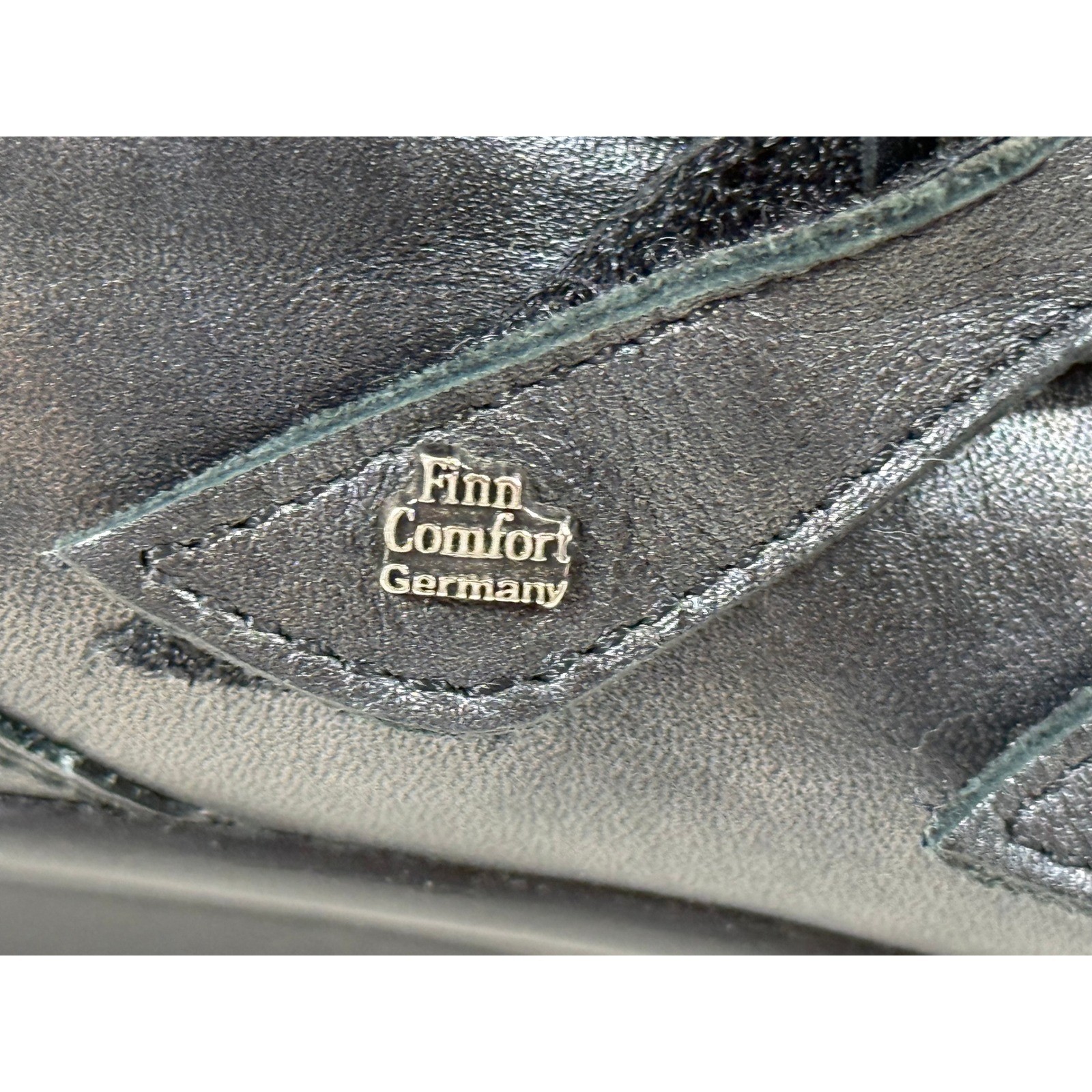 Finn Comfort Women 6.5 Black Leather Mary Jane Comfort Shoes Germany