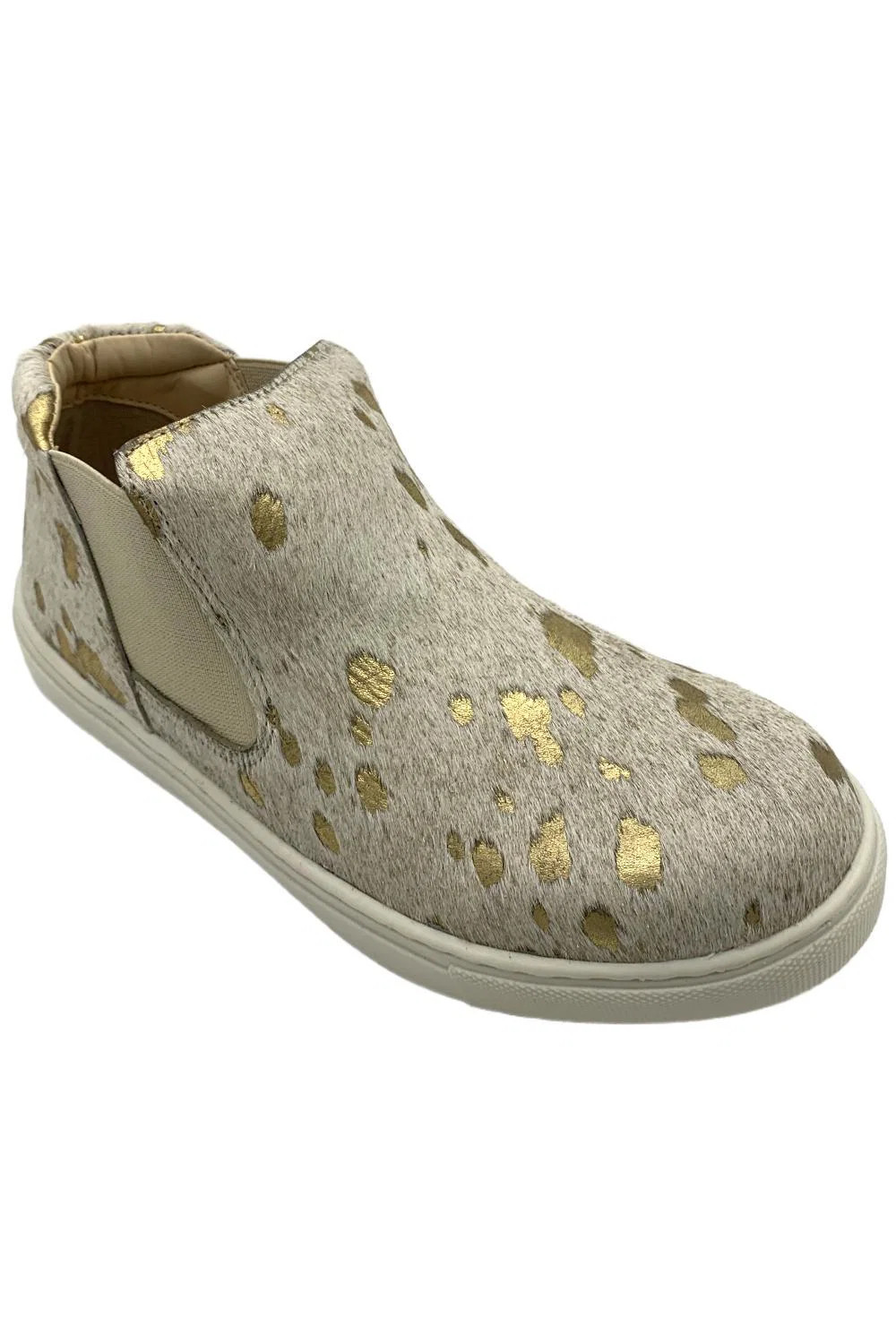 Coconuts By Matisse Harlan Slip-on Sneaker Gold Spot Cowhair