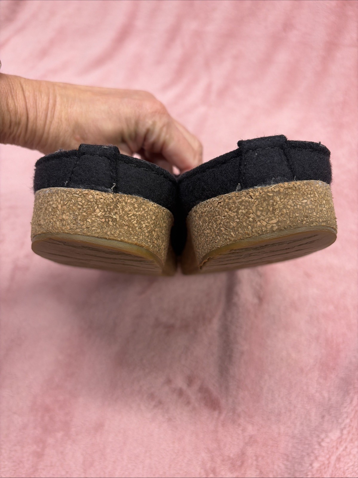 Haflinger Grizzly Symphony Black Size 41 Wool Women’s Shoes