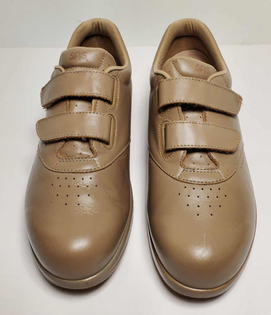 SAS Me Too Womens Walking Shoe Color Mocha EZ Straps Sz. 9US/7UK/39-40EUR