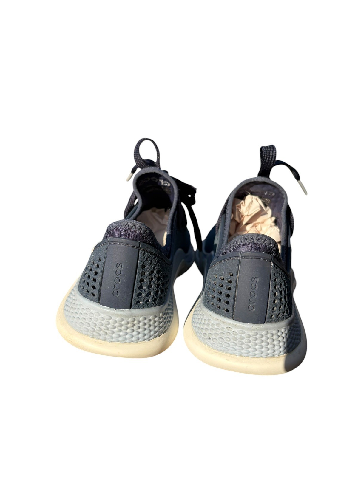 Crocs LiteRide 360 Pacer Shoes – Navy/White – Model 206705-4TA – Women’s 7