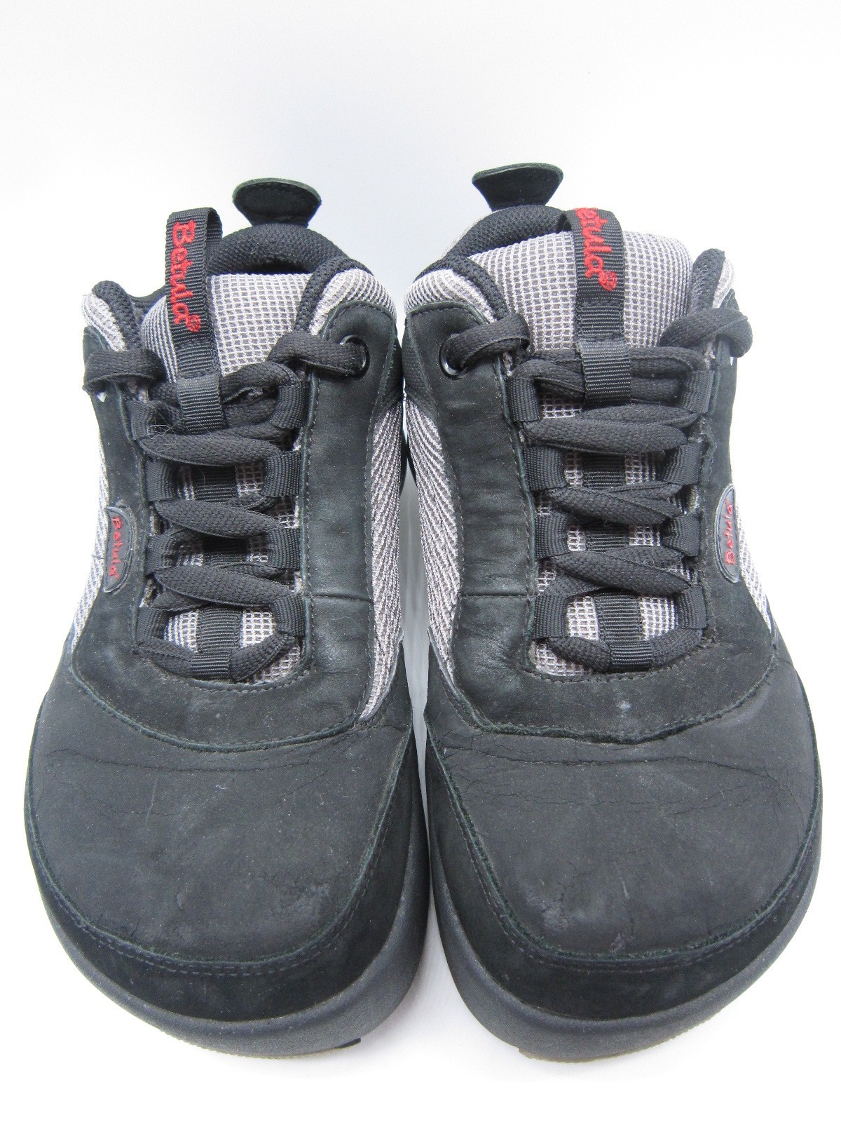 WOMEN’S 6 EUR 37 BETULA X BIRKENSTOCK CASUAL WALKING SHOES LACE UP BLACK GRAY