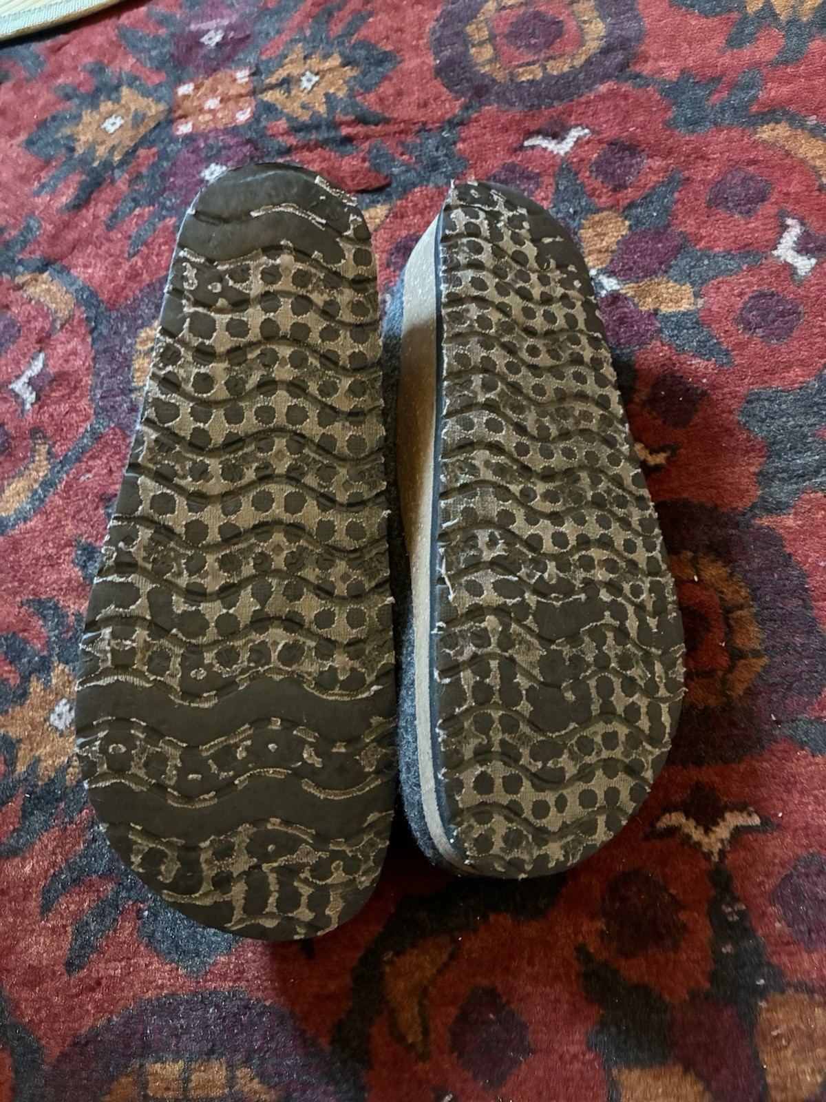SOFFT WOMEN’S WOOL CLOG/SLIDE, SIDE BUTTONS SIZE 8