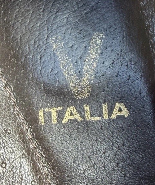 V Italia Gina 2 Oxford Shoes 38 7.5 Brown Bordeaux Leather Comfort Saddle Style