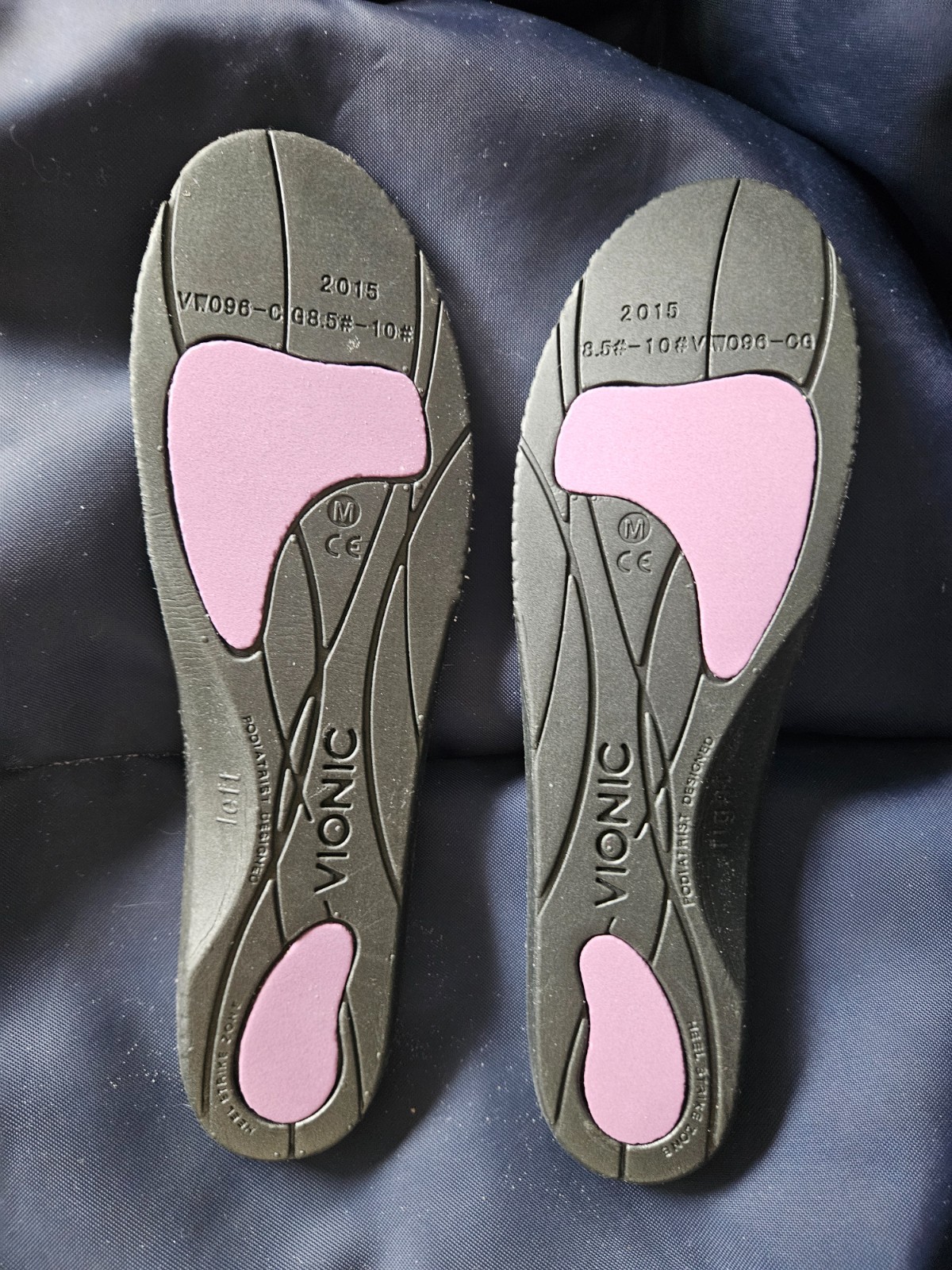 Vionic womens size 10 Hattie VS223 Ivory Color Casual Orthotic low-top sneaker