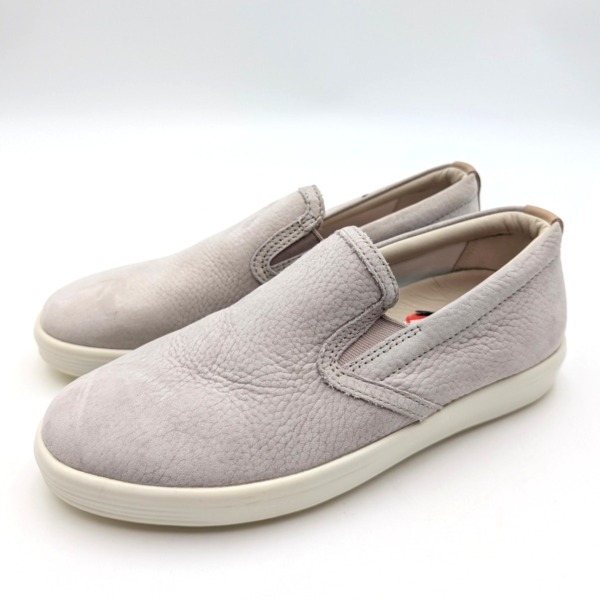 Ecco Soft 7 Classic Slip-On Sneaker Shoes Women’s Gray Size US4-4.5 EU35
