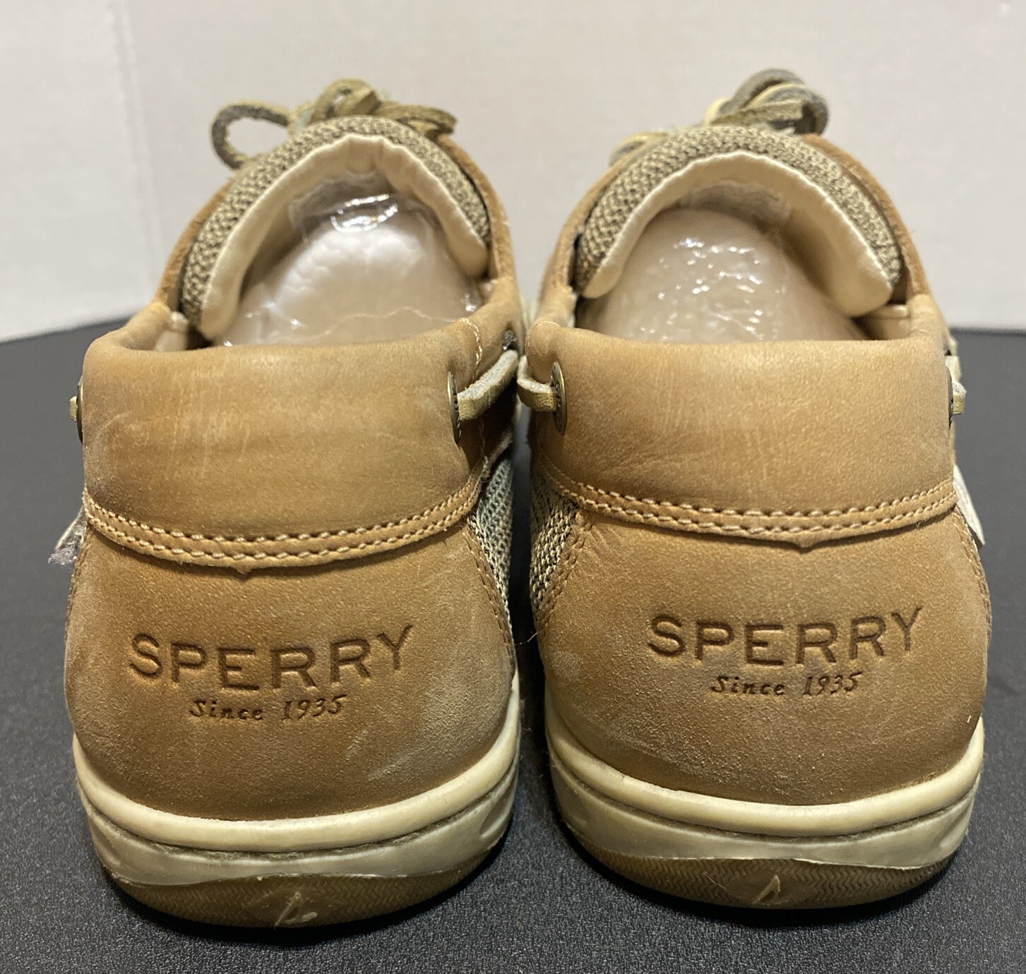 SPERRY Top Sider Women’s KOIFISH Linen Oats Boat Shoes STS95589 Sz 10 M