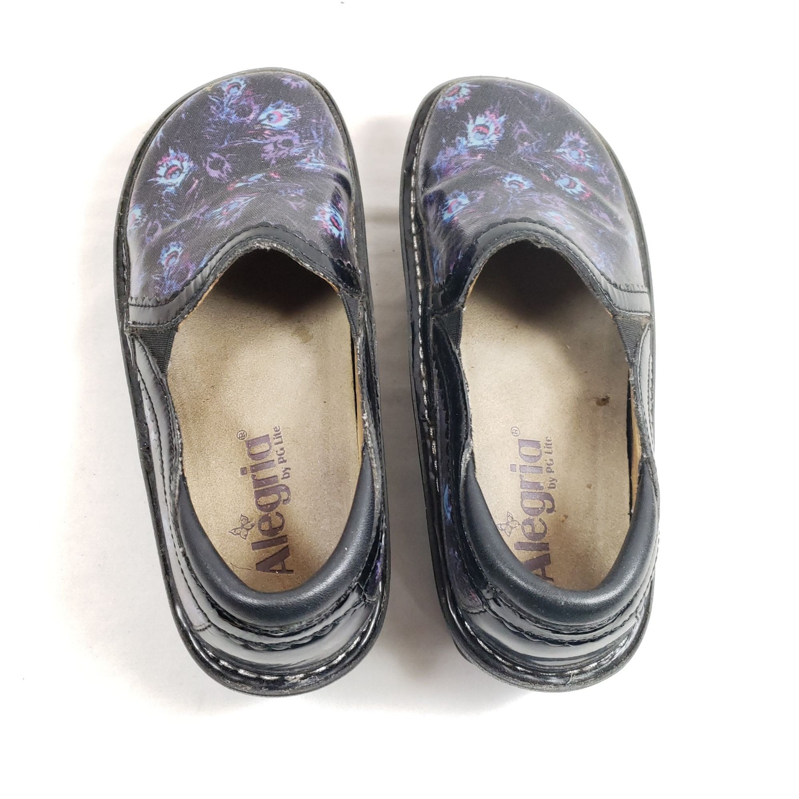 Alegria Women’s Size 6.5 Debra Peacock Professional Clog Purple