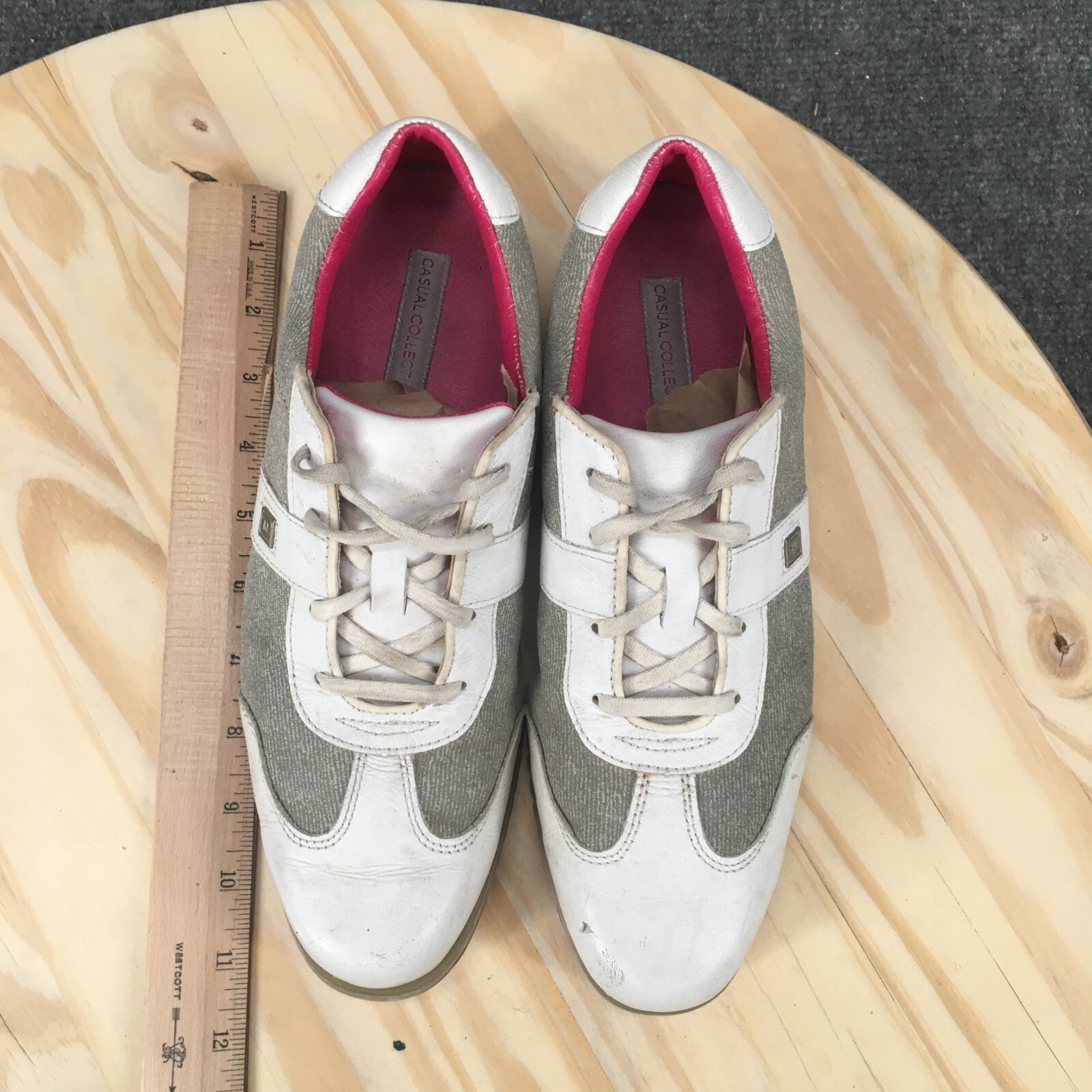 Footjoy Shoes Womens 8.5 M Casual Collection Golf Sneakers White Lace Up 97717