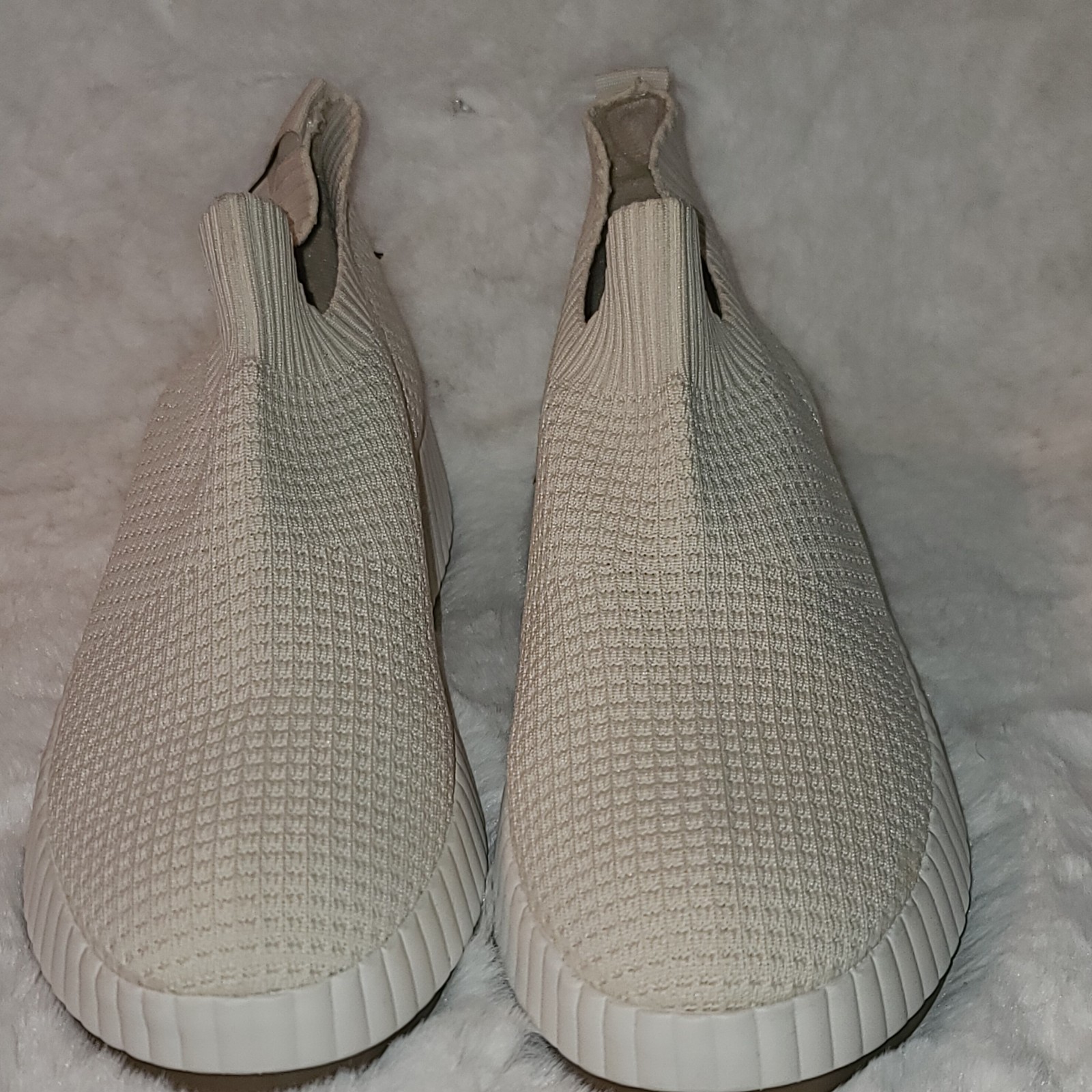 Sonoma Ortholite Eco Carolynn Color Natural / Off White Slip Ons US Size 10.