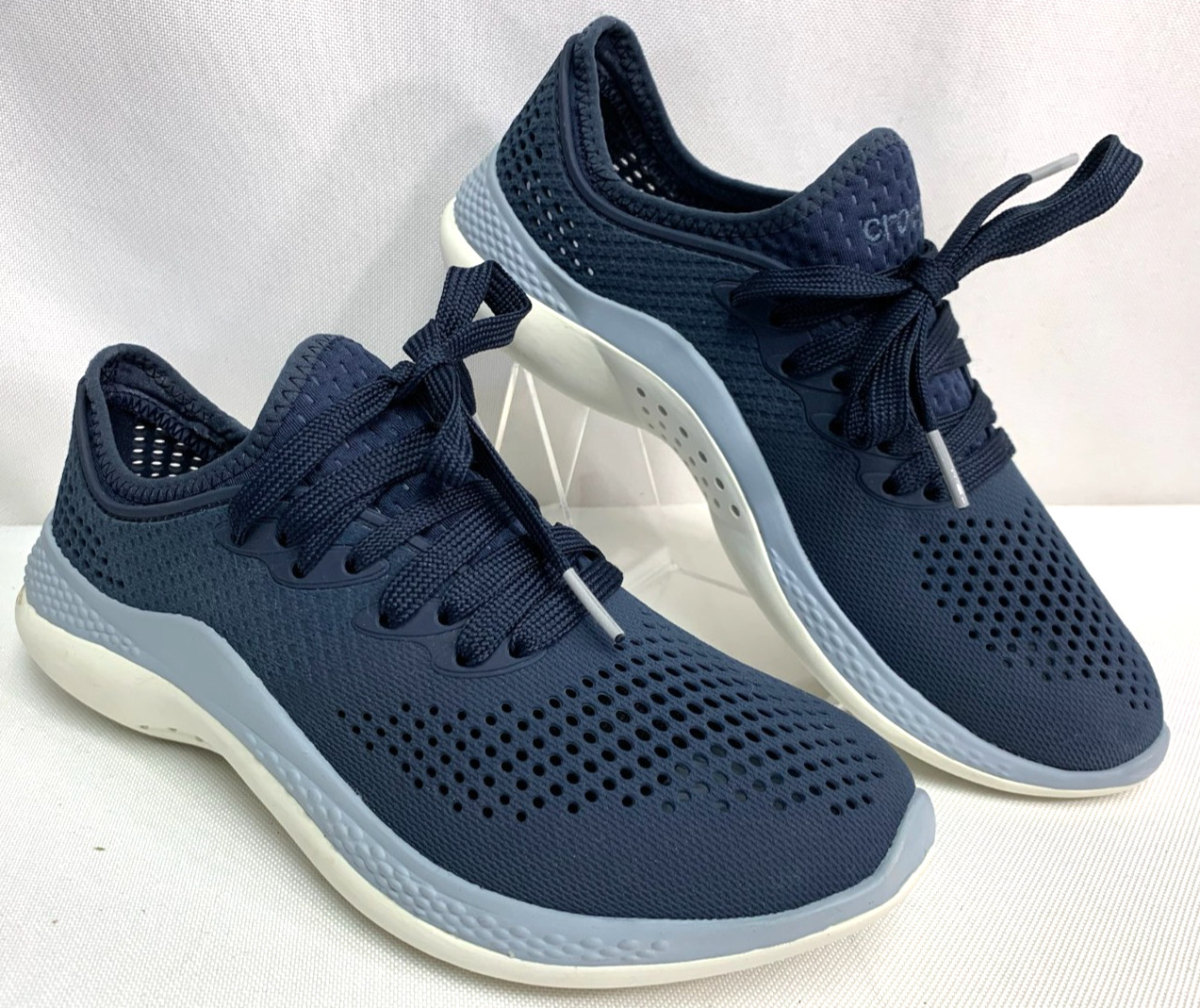 Crocs LiteRide 360 Pacer Navy Blue 206705 Women’s Size 6 Shoes Sneakers