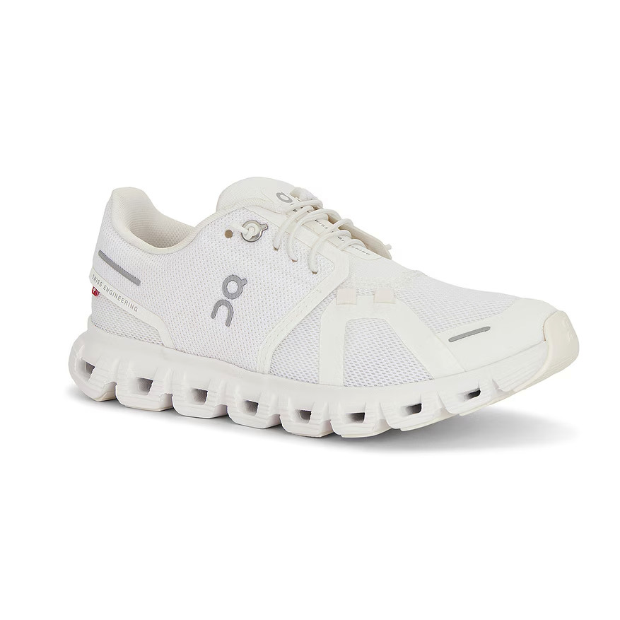 On Cloud 6 Sneakers White/White Women’s Running Shoes Size 6-9.5